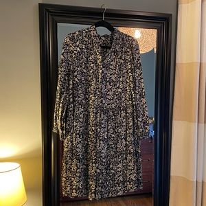 Black and white dress from J.Crew.